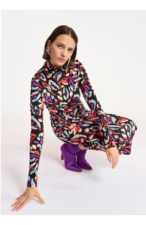 Calahorra Printed Jersey Dress
