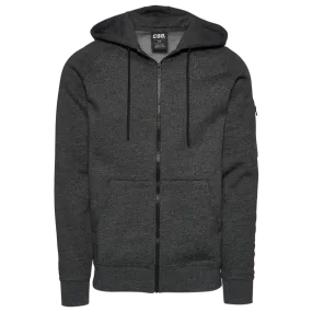 CSG Troupe Full-Zip Hoodie Heather Black