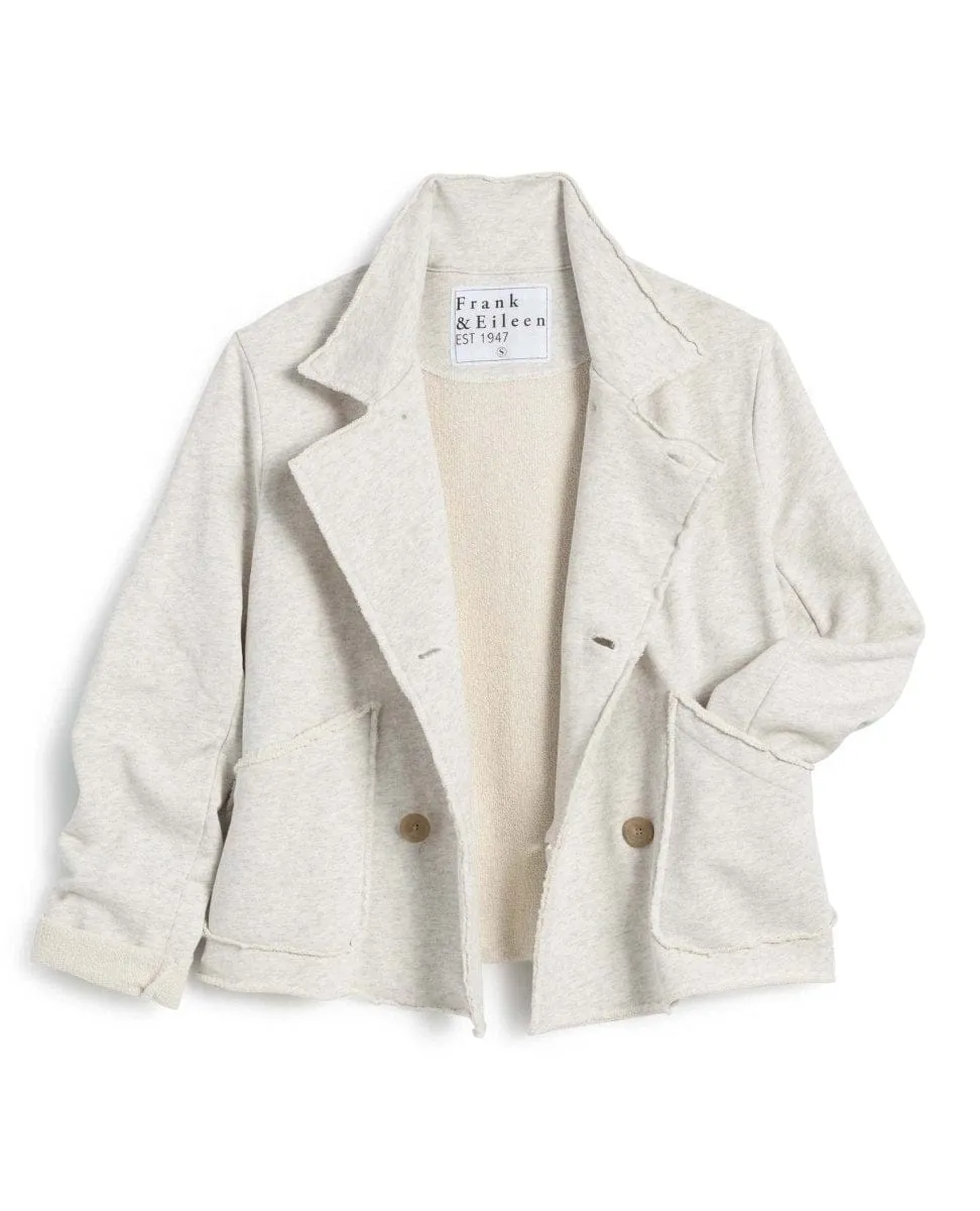 Mini Belfast Peacoat White Melange