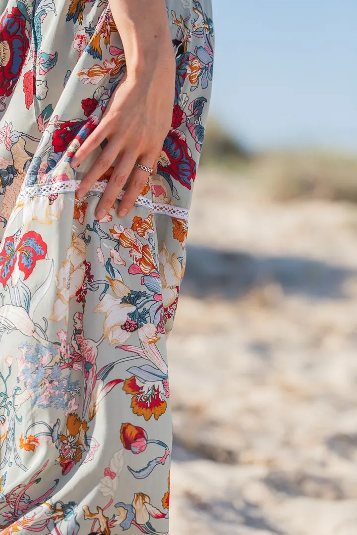 Pistachio Maxi Skirt