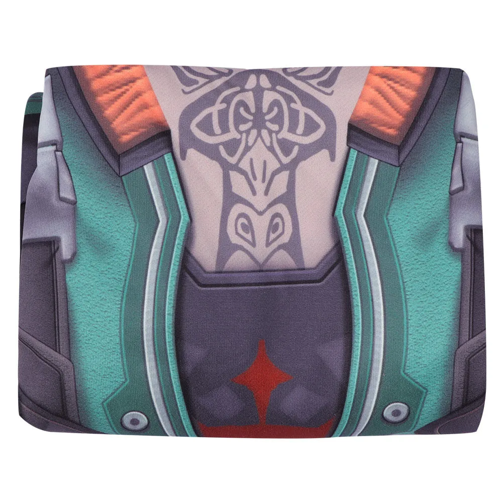 Valorant Breach Cosplay Costume Hoodie Coat Halloween Carnival Suit